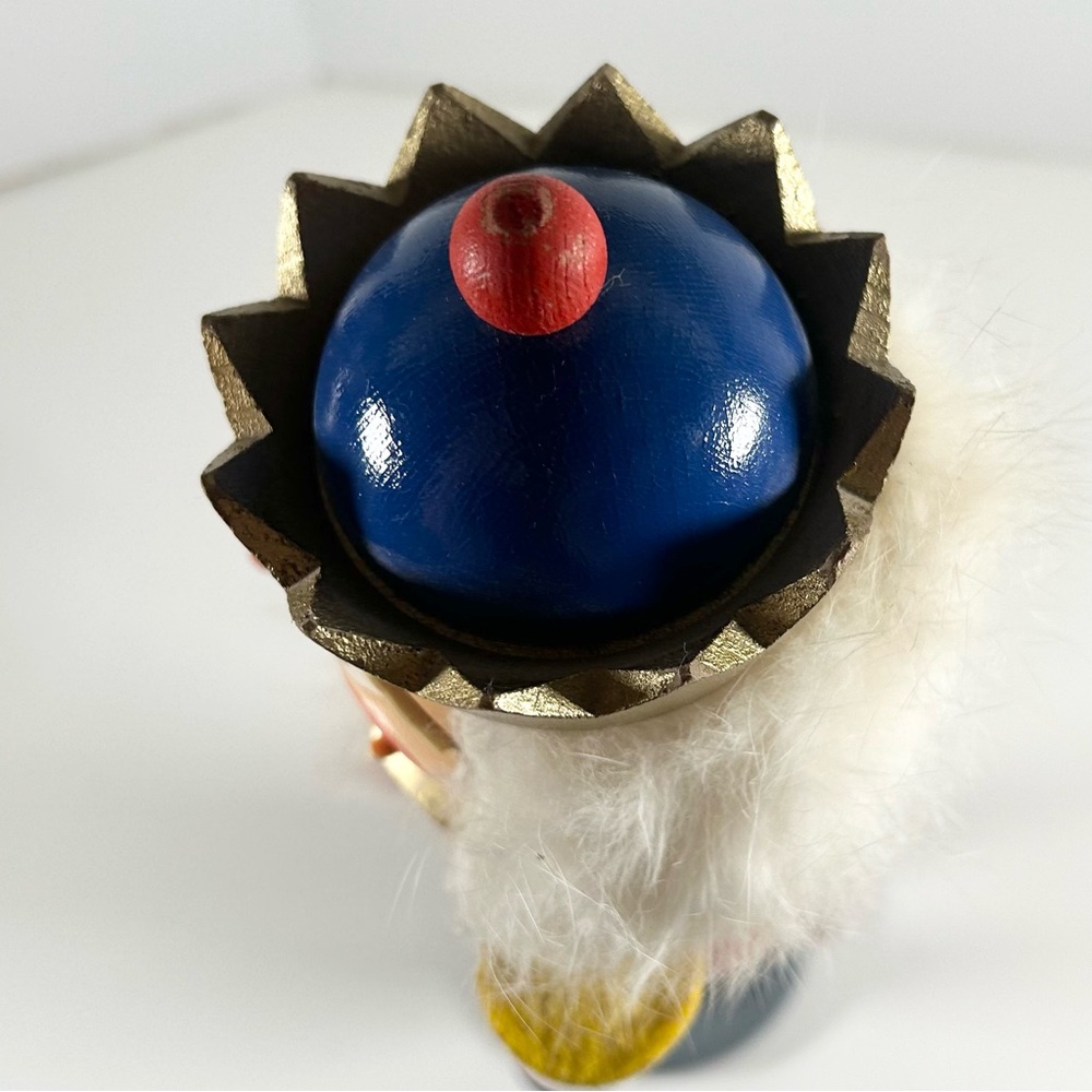 Christian Ulbricht German King Nutcracker Erzgebirge Volkskunst READ - Picture 12 of 15